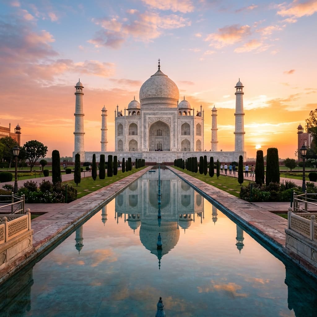 Taj Mahal Monument, Agra